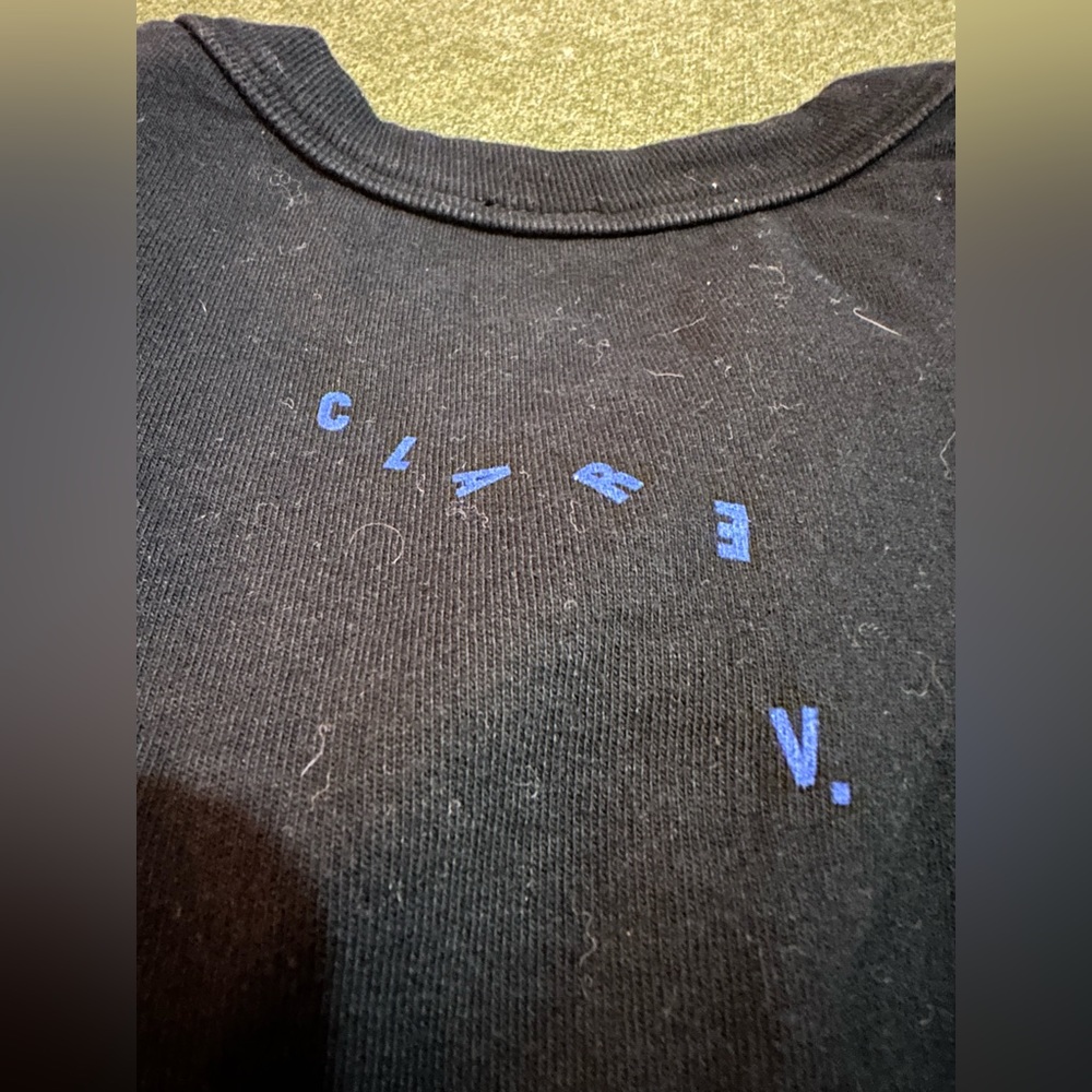 Clare V Oui Ruffle sweatshirt - Picture 9 of 11
